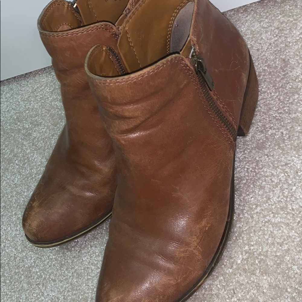 Basel Leather Flat Bootie - Picture 3 of 3